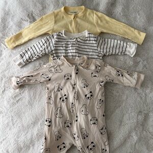 Set of Three Footies